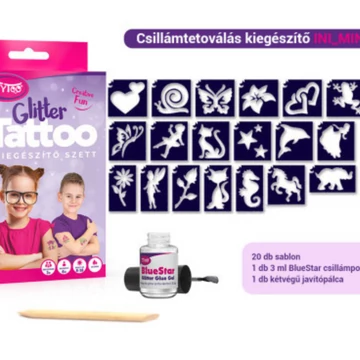 Ini- mini kiegészítő szett ragasztóval