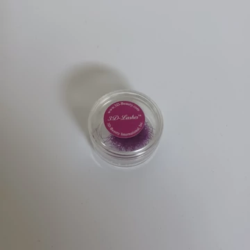 3D szempilla, lila színű