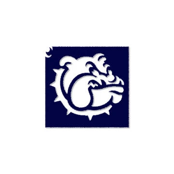 Buldog csillámtetoválás sablon