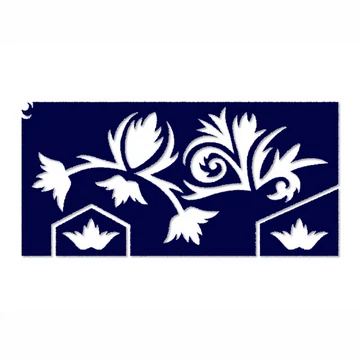 Ékszer csillámtetoválás sablon