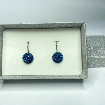 Francia kapcsos gyurmás fülbevaló, 10 mm