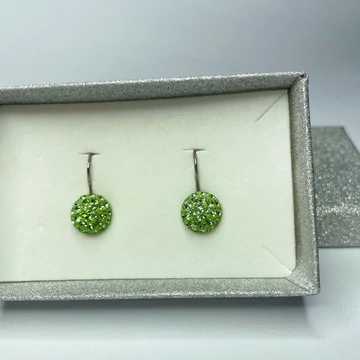 Francia kapcsos gyurmás fülbevaló, 10 mm