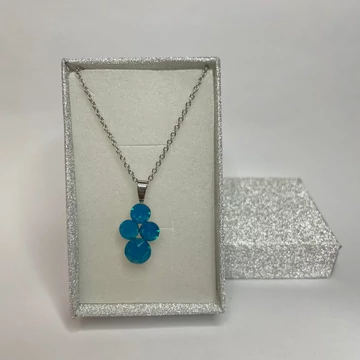 Nemesacél Luna medálos nyaklánc