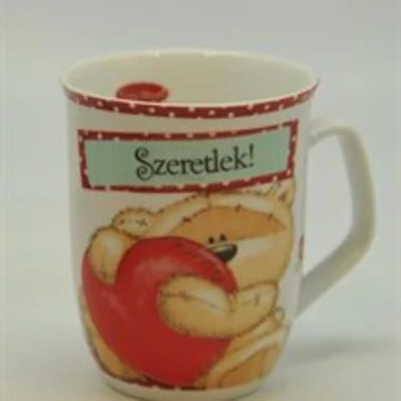 Fizzy Moon maci, Szeretlek! bögre