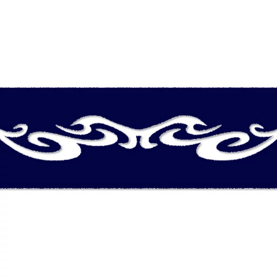 Non figuratív csillámtetoválás sablon