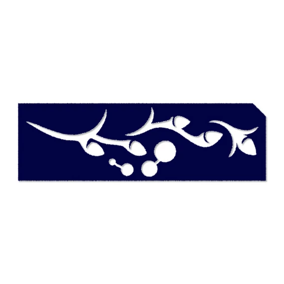 Ékszer csillámtetoválás sablon