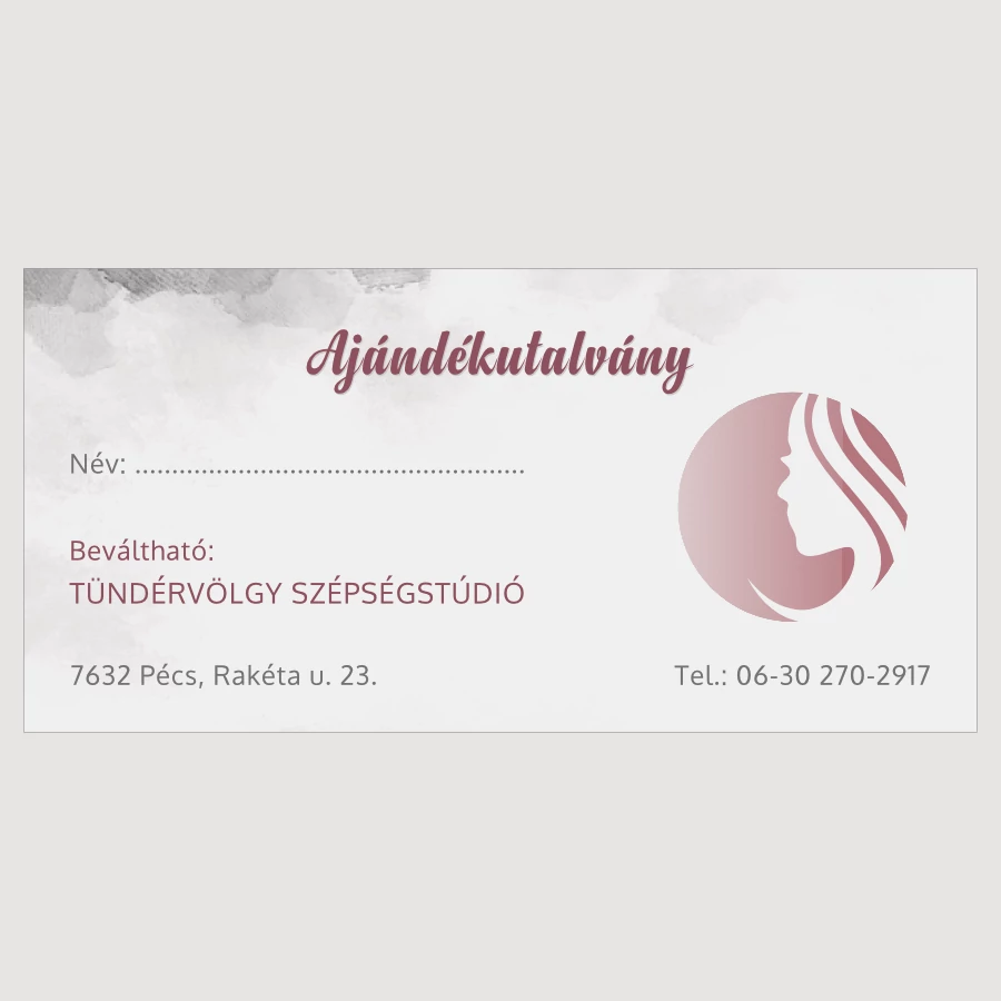 Ajándékutalvány 10000 Ft értékben