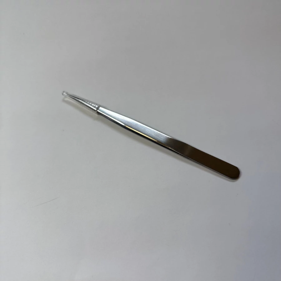 Prémium műszempilla csipesz, egyenes