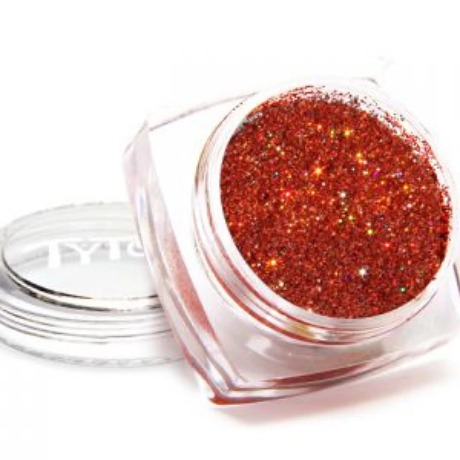 Téglavörös csillámpor