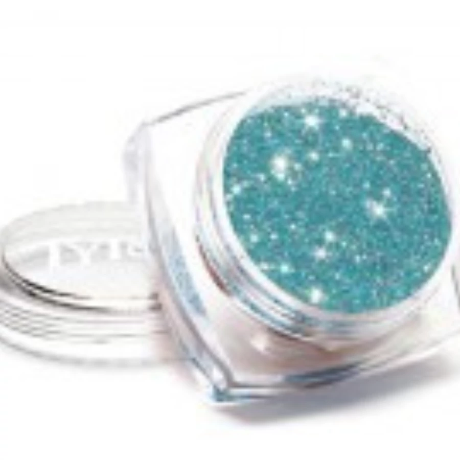 Azúrkék csillámpor