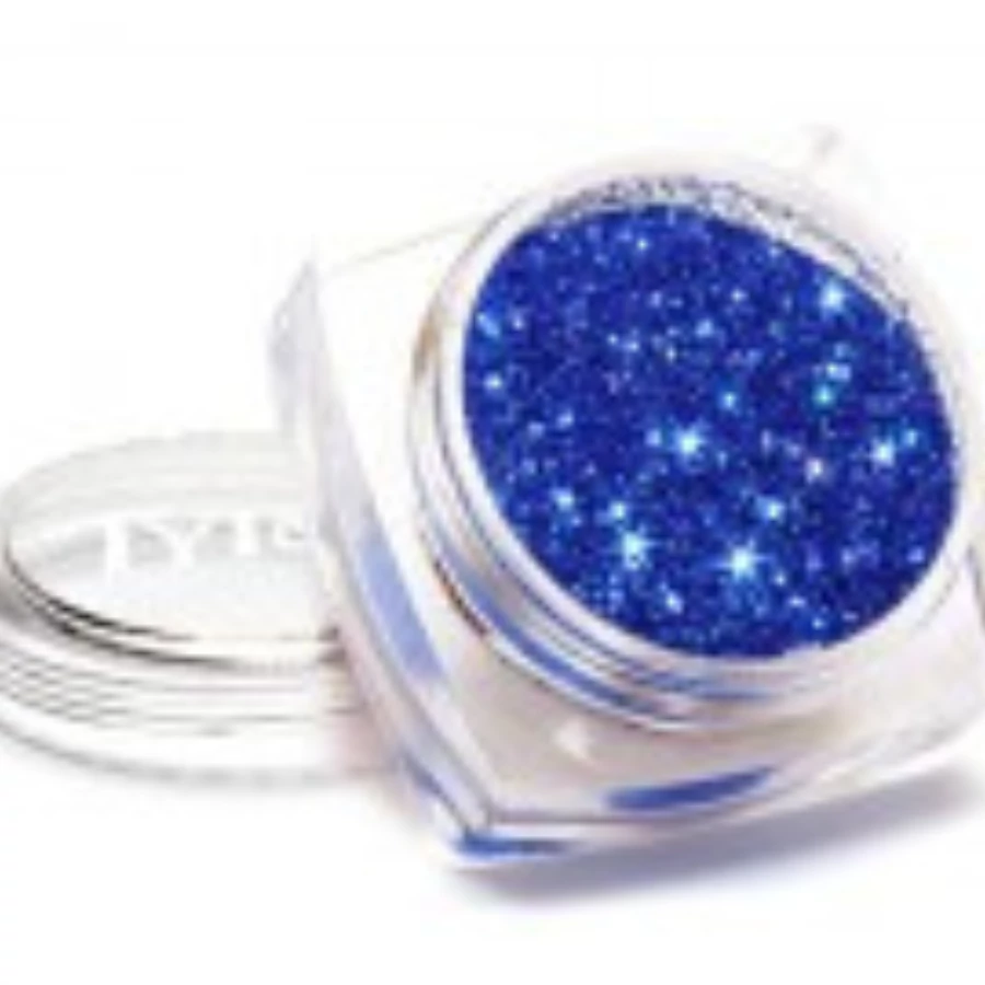 Királykék csillámpor