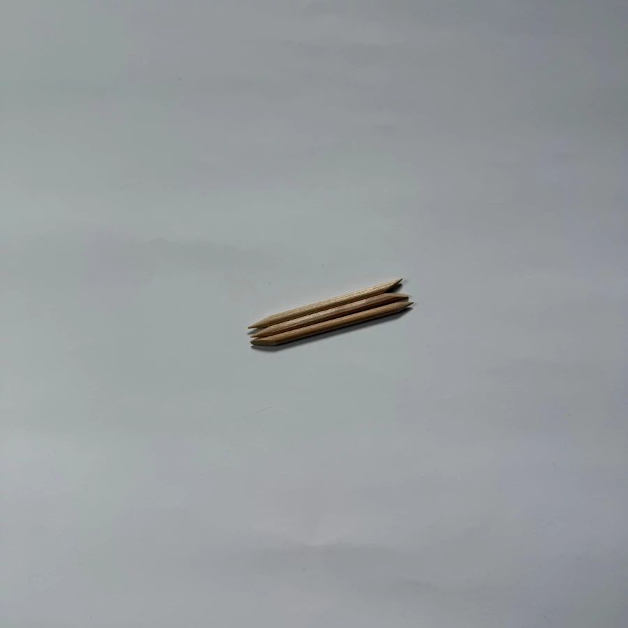 Kétvégű fa javító pálca 6,5 cm (3 db- os)