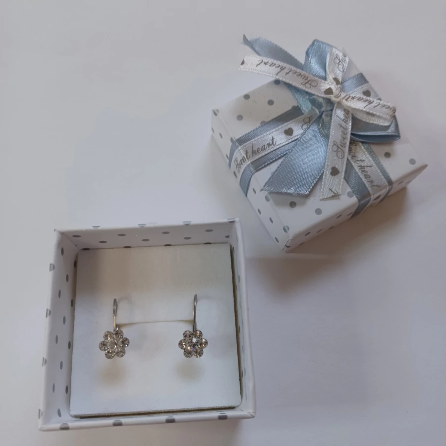 Kapcsos kislány fülbevaló 2 éves kortól (több színben)